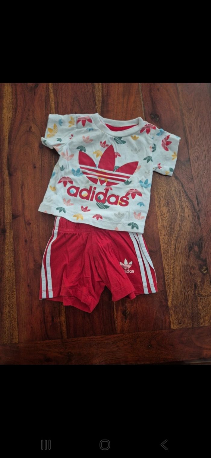 Ensemble adidas garcon 0-3 mois