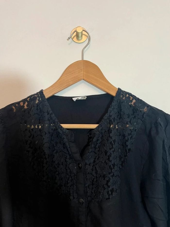 Blouse noire KMJ - photo numéro 3