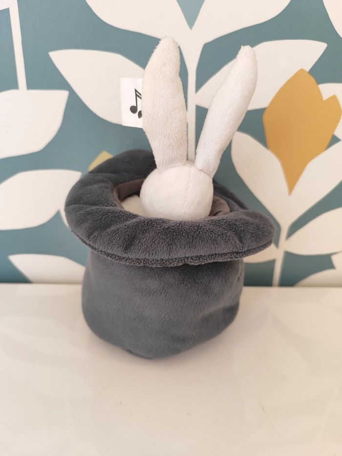Peluche chapeau lapin musicale ikea - photo numéro 3