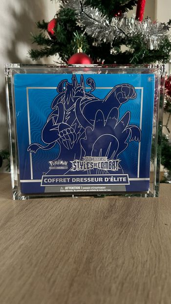 Pokémon Etb Eb05 Style de combat Bleu + Plexi