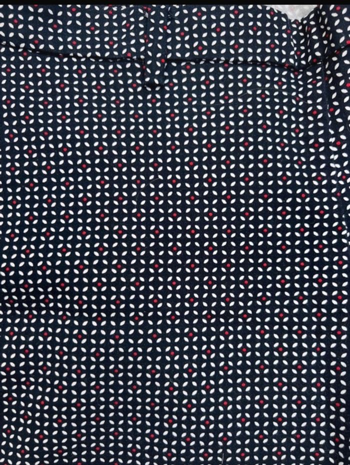 Pantalon chino bleu et rouge H&M taille 40 - photo numéro 2