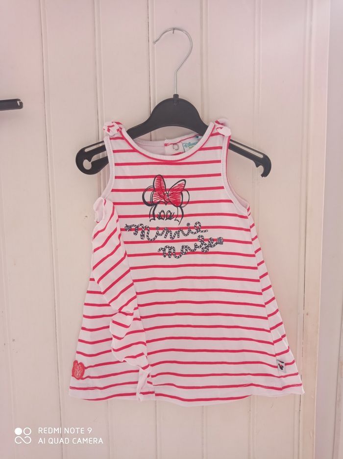 Robe Minnie taille 6 mois