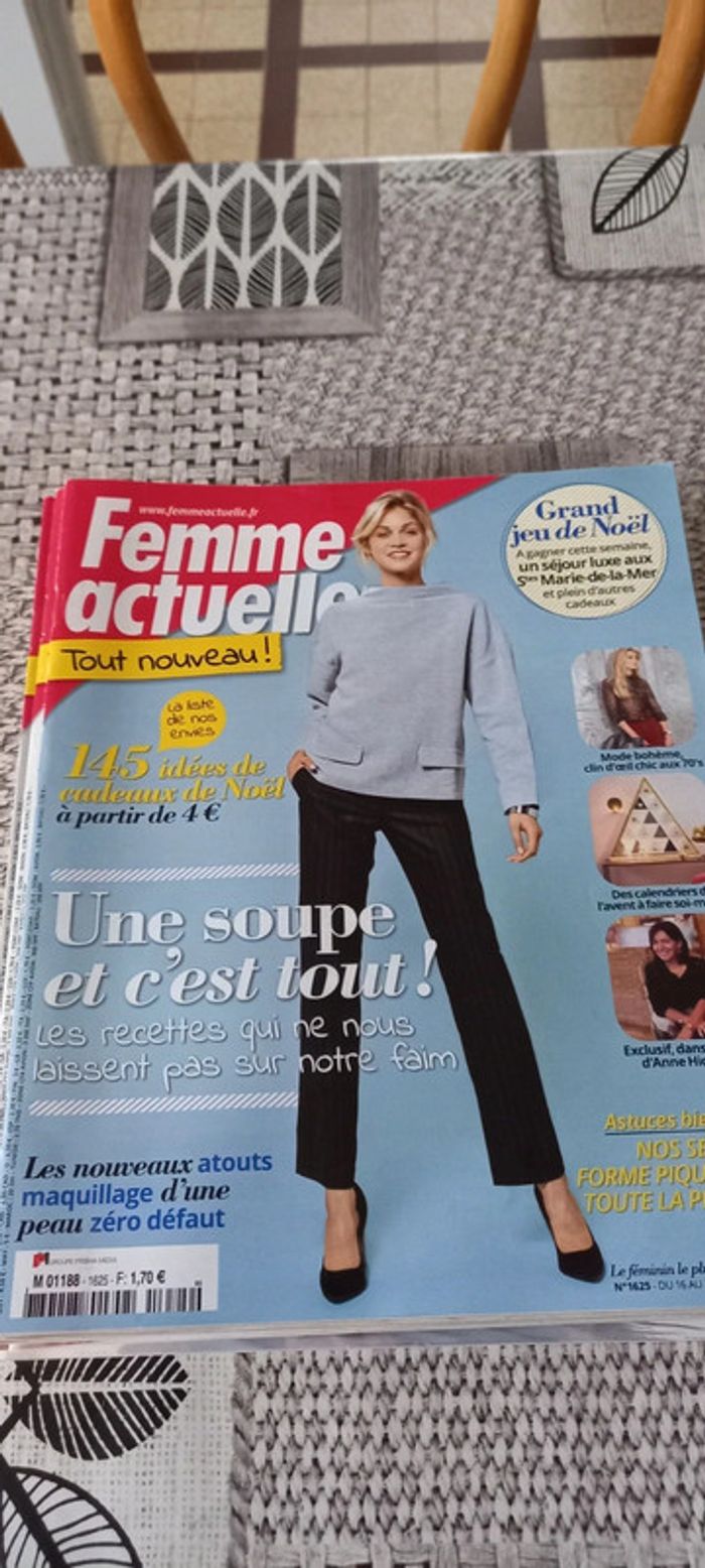 Magazines Femme actuelle année 2015 - photo numéro 8