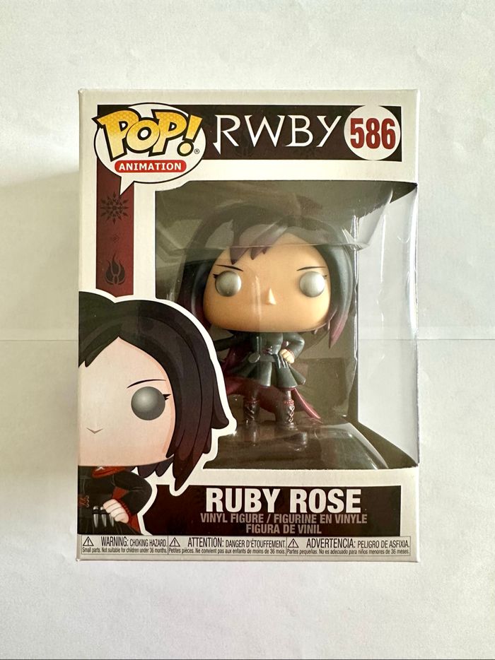 Figurine Funko Pop Ruby Rose numéro 586 RWBY