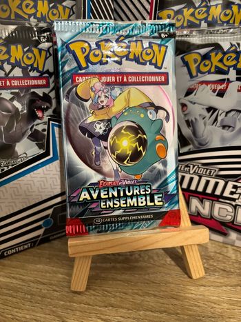 Booster Pokémon Aventures Ensemble rescellé 