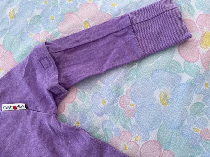 T-shirt évolutif en chanvre et Coton bio manymonths - photo numéro 5