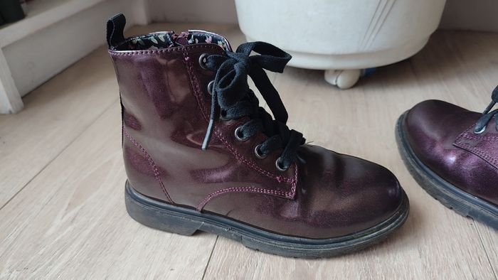 Bottines vernies  lacets et fermeture éclair fille Liberto La Halle - photo numéro 5