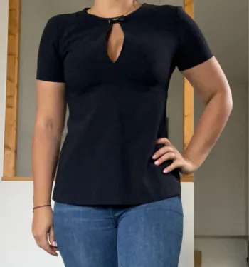 Blouse bleu claudie pierlot