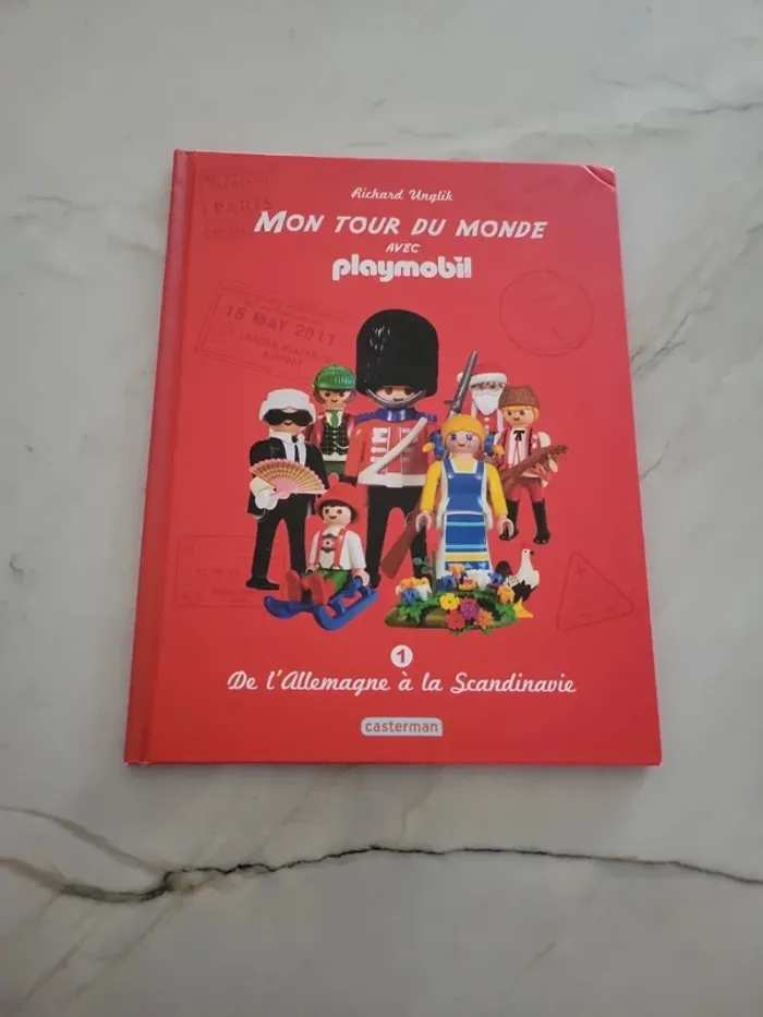 Livre Mon tour du monde avec Playmobil
