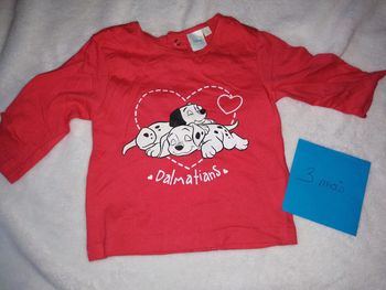 Tee shirt Disney 3 mois