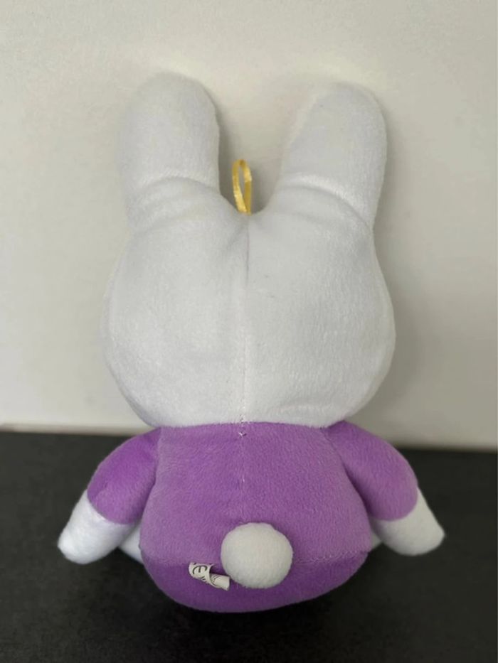 Peluche lapin Miffy Lilas vintage - photo numéro 3