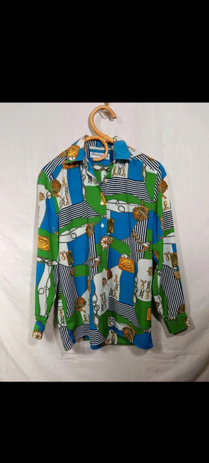 Burberrys | Chemise motif marin |   t. 38 - photo numéro 11