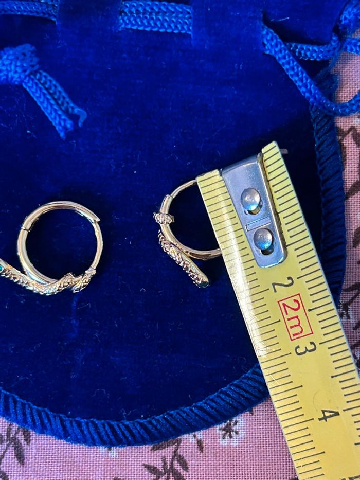 Créoles serpents ondulés - photo numéro 4