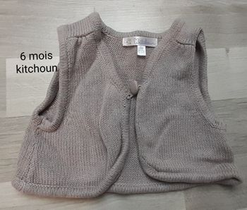 Gilet fille sans manche