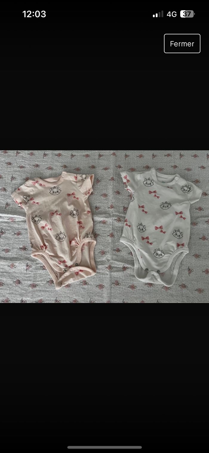 Lot vêtement 1 mois fille - photo numéro 4