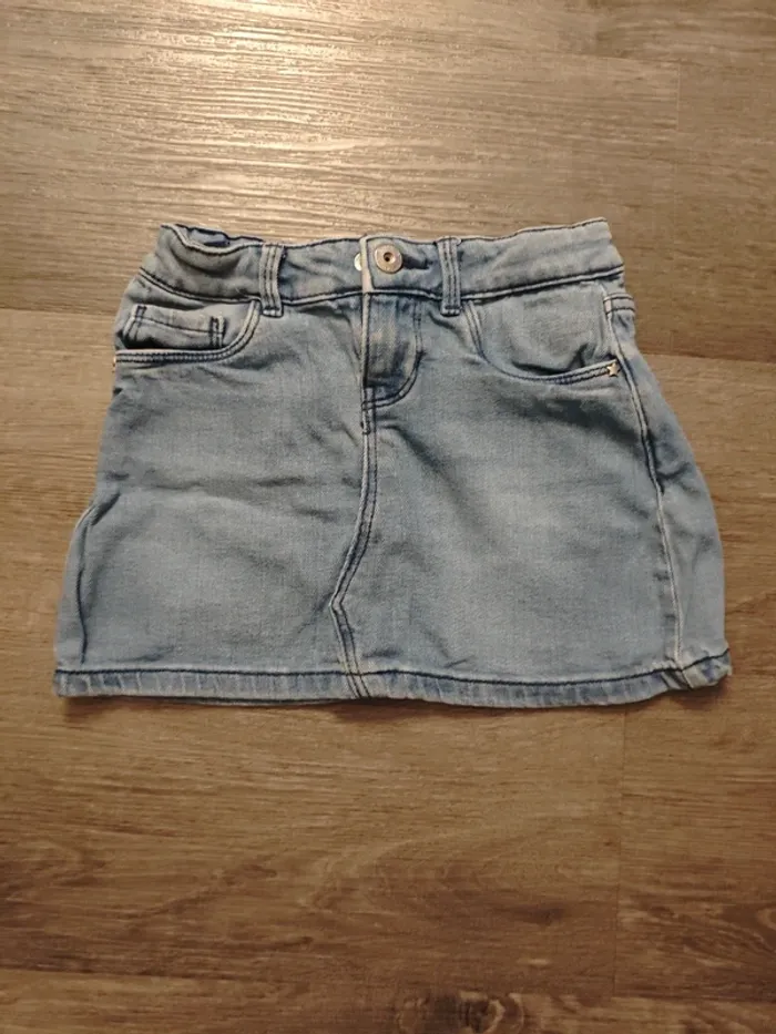Jupe en jean vert baudet