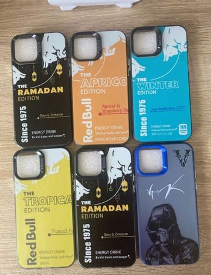 Coque iPhone 12 red bull - photo numéro 2