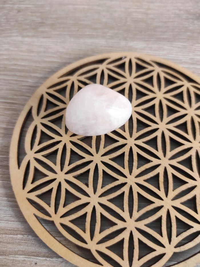 🔮 Pierre roulée en quartz rose – 2 cm - photo numéro 4
