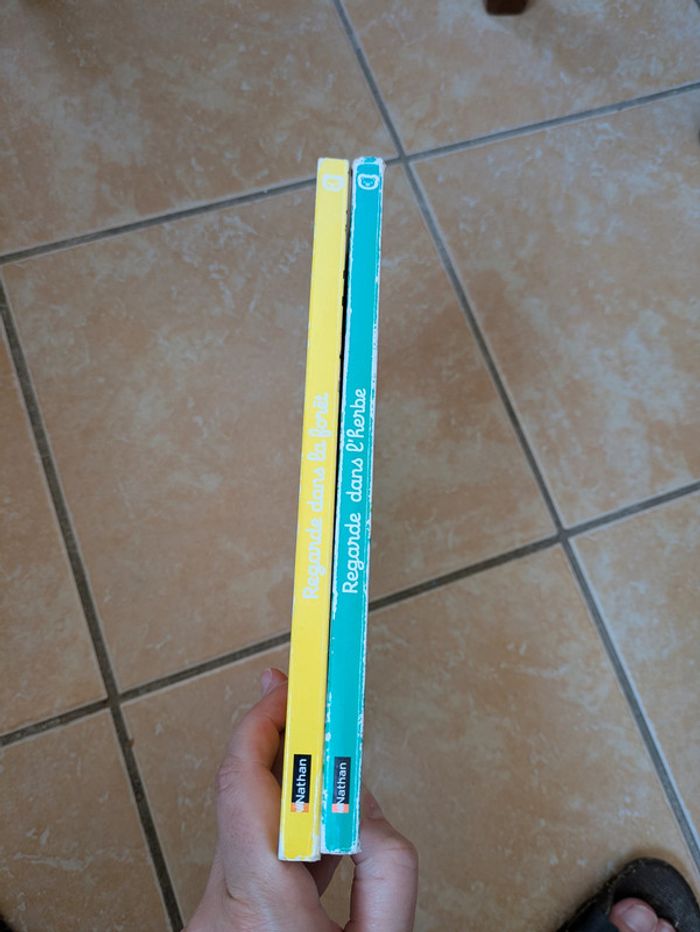 Lot de 2 livres regarde nathan - photo numéro 3