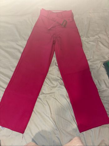 Pantalon rose, flashy