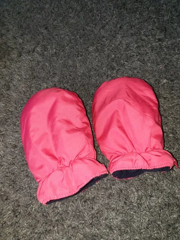 Moufles intérieur polaire 2/3 ans