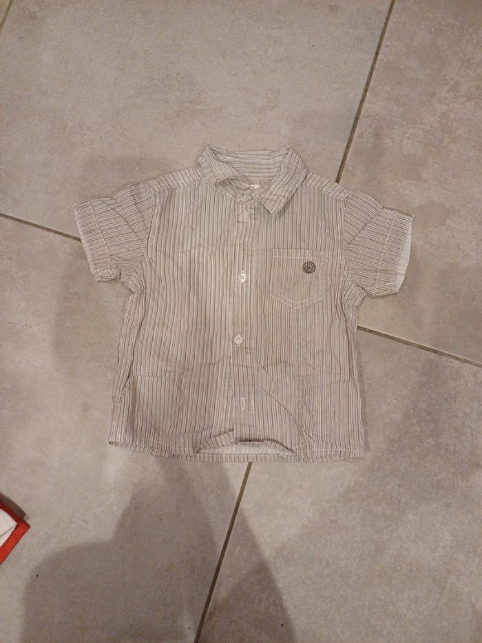 Lot 2 tee-shirt et 2 chemise MC - photo numéro 4