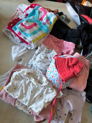 Lot vêtements 12 mois été hiver