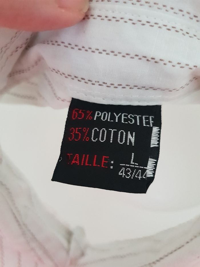 Chemise à rayures blanche - photo numéro 3