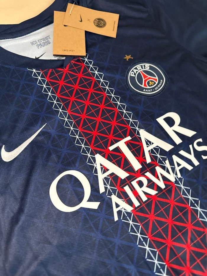 Maillot PSG 2025/2026 Marquinhos Badge UEFA Taille M - photo numéro 2