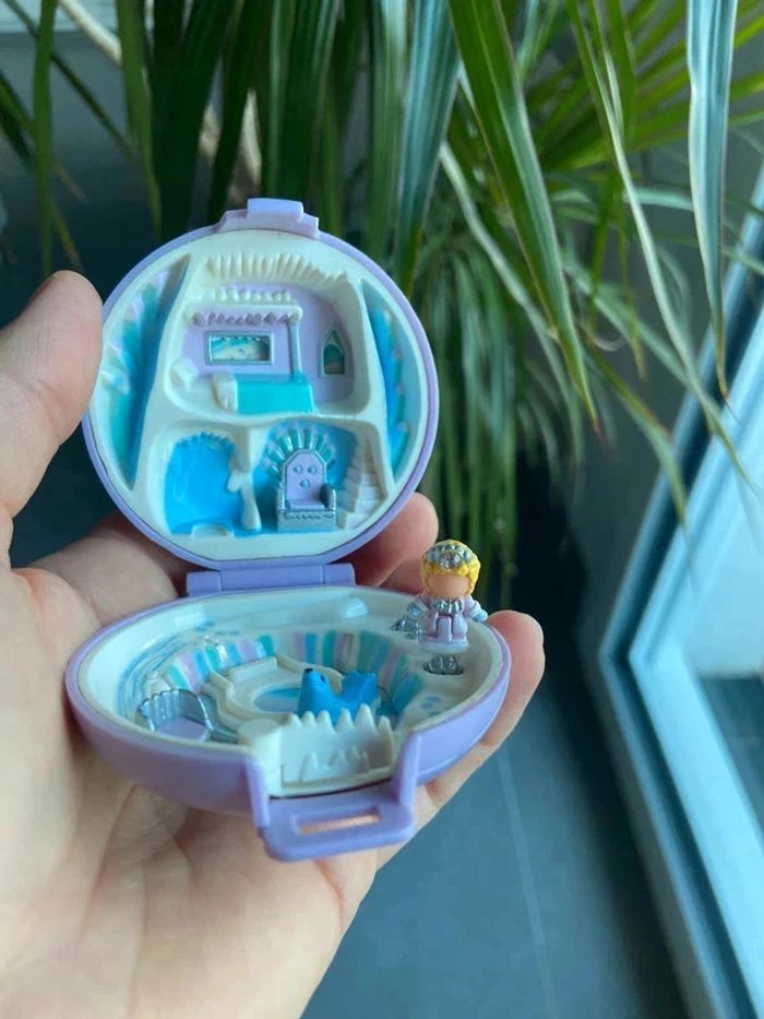 Médaillon violet Polly pocket - photo numéro 2