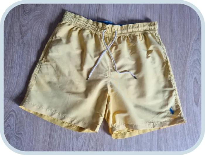 Short de bain jaune Homme Ralph Lauren Taille M