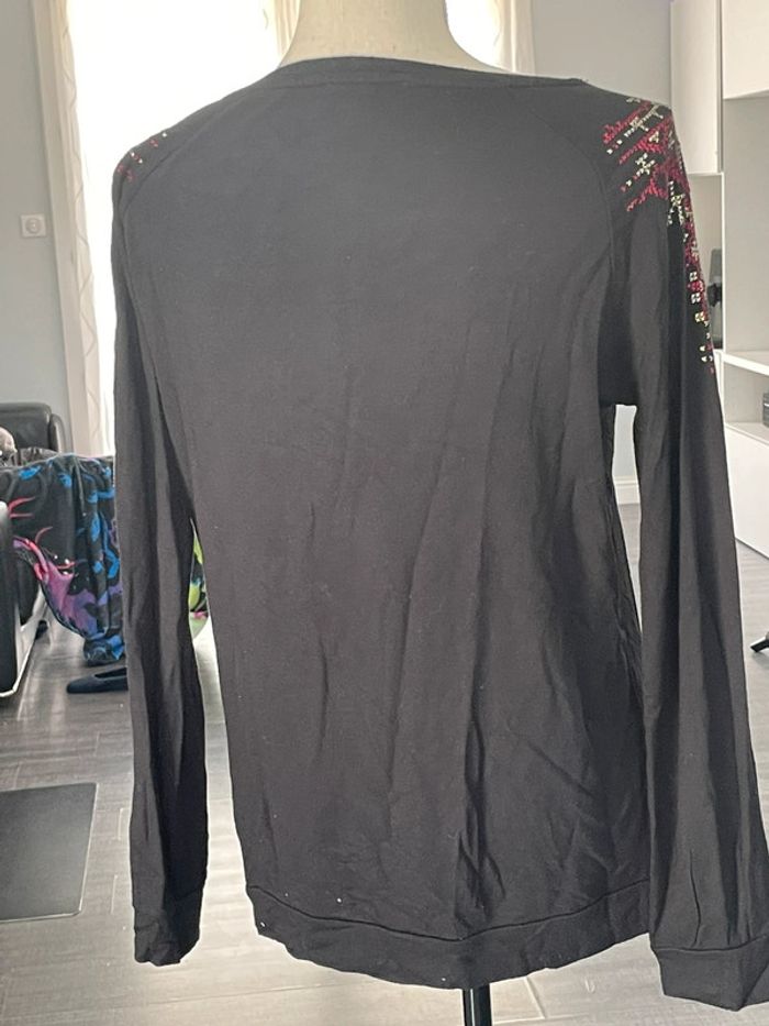 Tee-shirts manche longue taille M marque tex - photo numéro 2