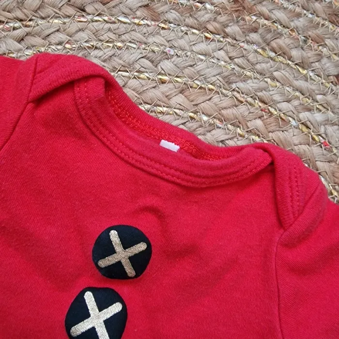 Body bodie Noël Manches longues naissance - photo numéro 3