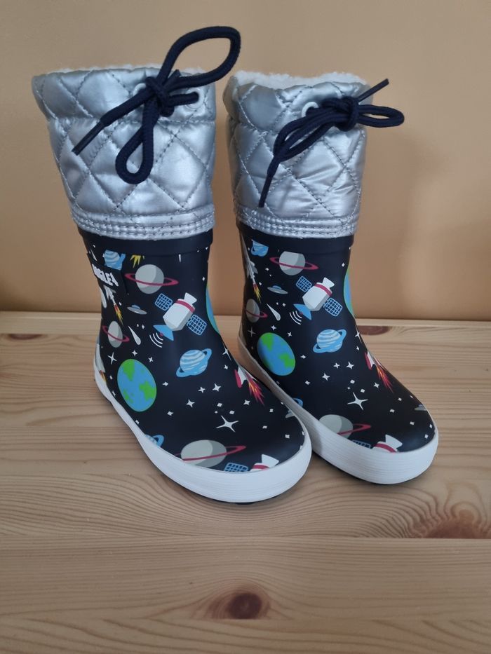 Bottes fourrées Aigle neuves 25 - photo numéro 6