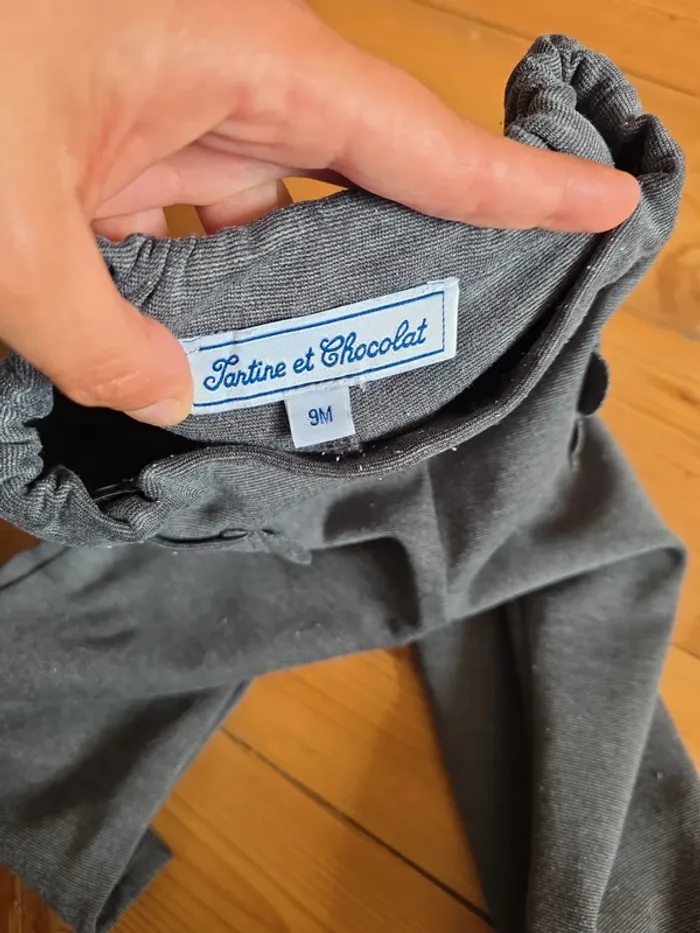 Pantalon en 9 mois, tartine et chocolat - photo numéro 3