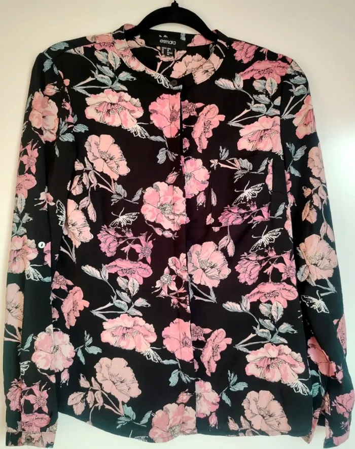 Chemise fluide fleurie - photo numéro 2