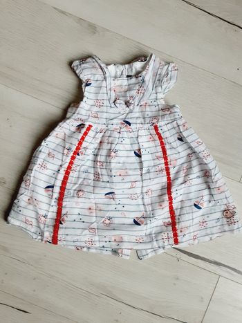 Vêtement bébé fille robe marins Sergent Major 12 mois 1an