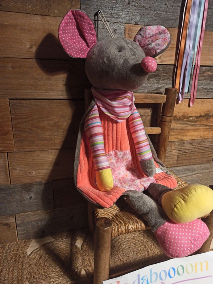 peluche souris range pyjama la Galleria tbe - photo numéro 4