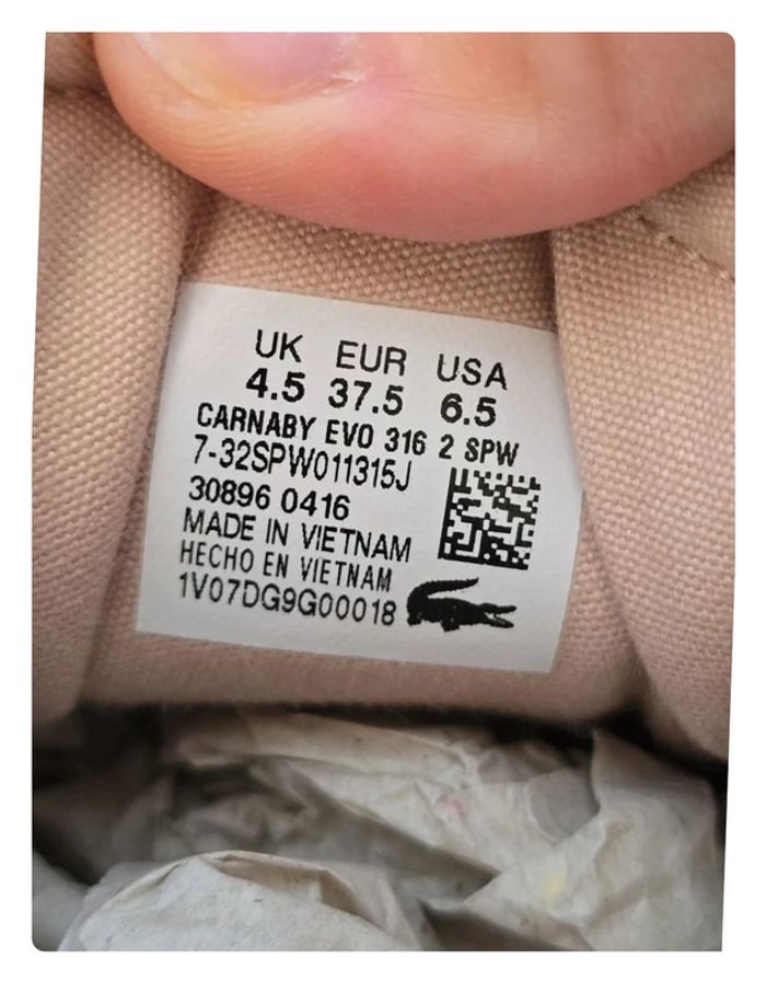 Baskets Lacoste - photo numéro 12