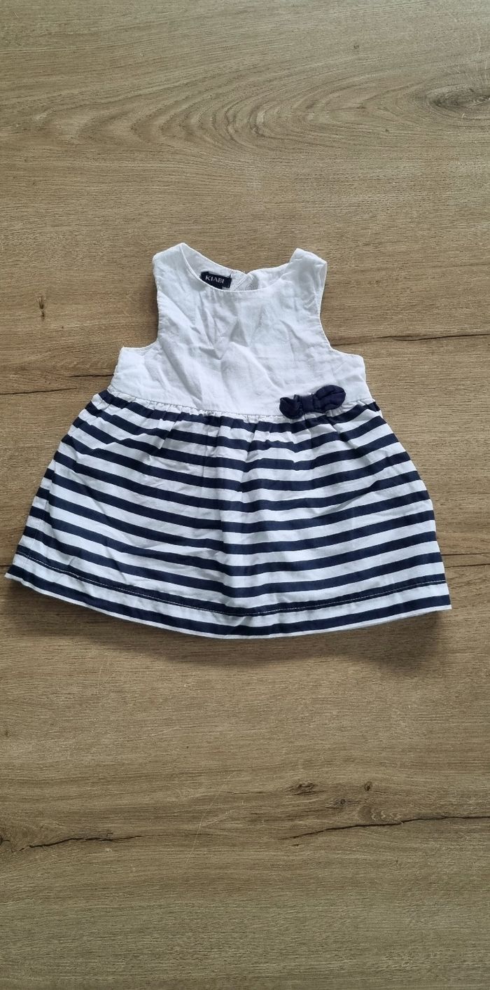 Robe rayée Kiabi 3 mois