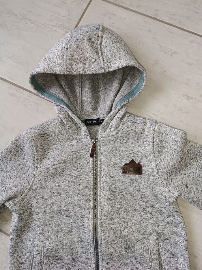 Gilet zippé à capuche garçon 8 ans in extenso - photo numéro 4