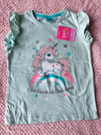 Tee-shirt licorne 3-4 ans