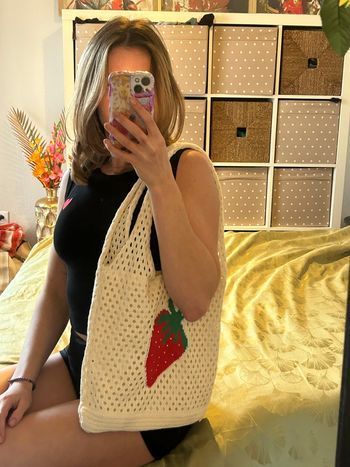 Sac a motif fraise 🍓