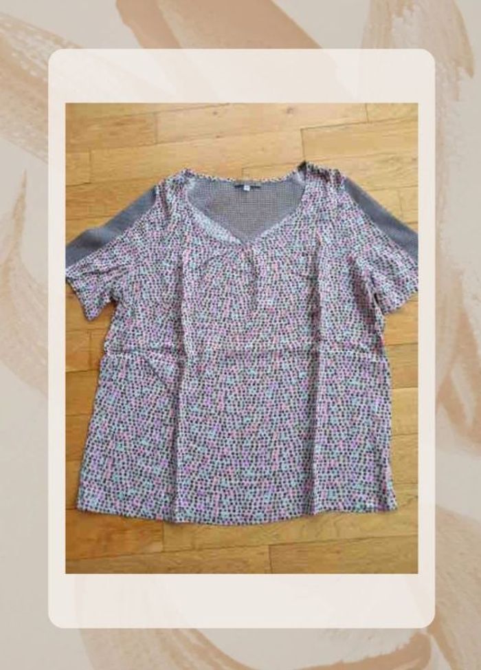 Tunique taille 40 à pois fins