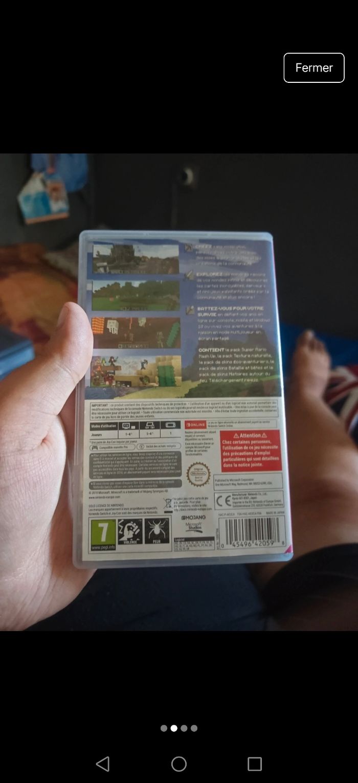 Minecraft Nintendo switch - photo numéro 2