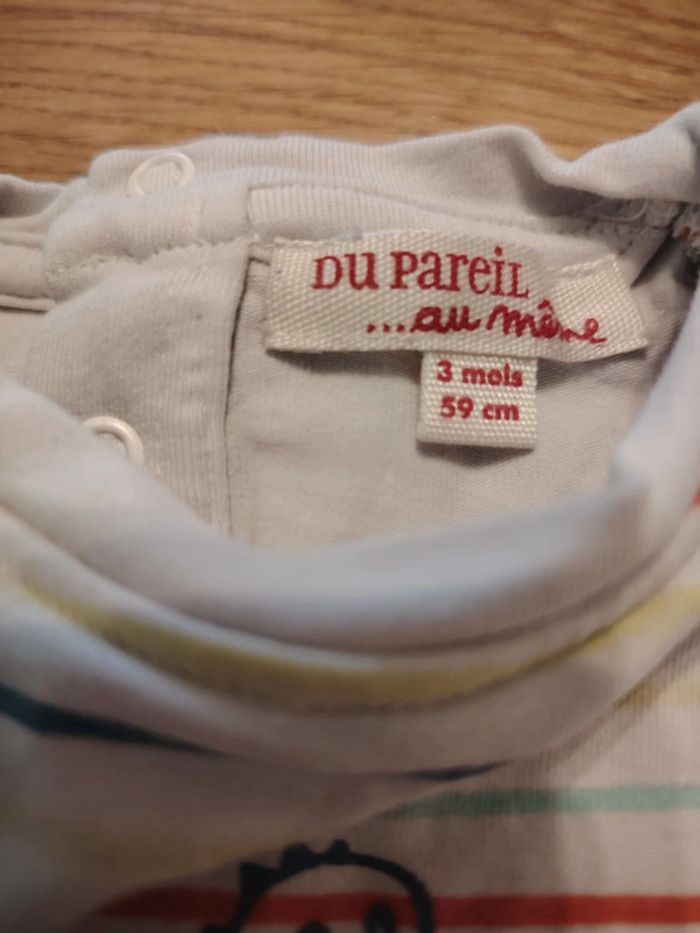 Bodie manche courte taille 3 mois - photo numéro 3