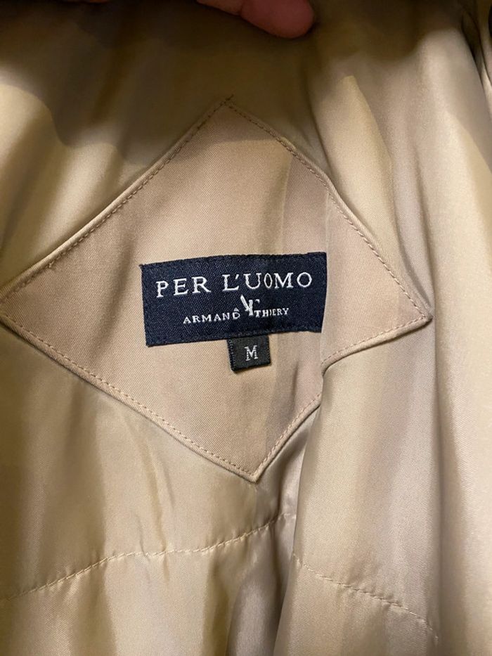 Superbe caban beige Armand Thiery avec veste doublure intérieure taille M - photo numéro 10