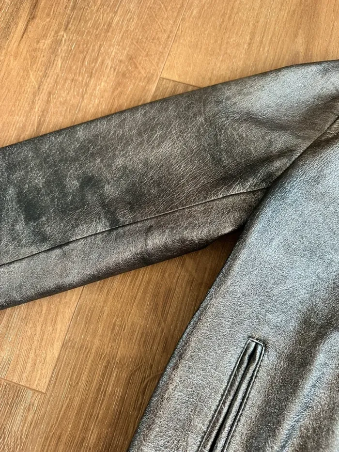 Perfecto Sandro argenté taille 36 - photo numéro 15
