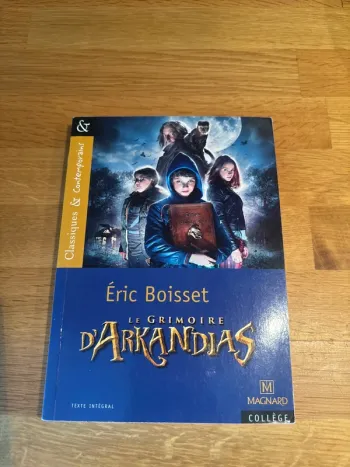 Roman enfant Le grimoire d’Arkandias
