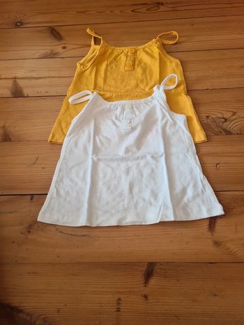 2 Débardeur en coton